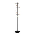 Coluna Fuxico Preto / Dourado 8xled 3w