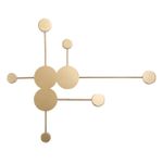 Arandela Elo Dourado 6xled 3x5 3x3w