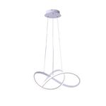 Pendente Fluire Branco / Branco 1xled 30w