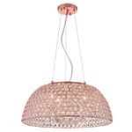 Pendente Bells Cobre / Transparente 6xg9 Max 40w