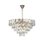 Pendente Foglia Dourado / Transparente 16xe14 Vela Max 40w