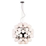 Pendente Dio Cromado 60xe27 Bulbo Max 7w