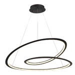 Pendente Infini Preto 1xled 61w