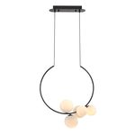 Pendente Nero Cromo Negro / Branco 5xg9 Max 10w
