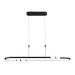 Pendente Nébula Preto / Branco 1xled 42w