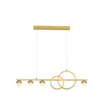 Pendente Píu Dourado 1xled 34w