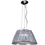 Pendente Vienna Cromado / Transparente 6xg9 Max 40w