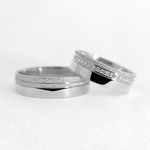 Aliança de Casamento em Ouro 5mm Reta Forever - Combo 
