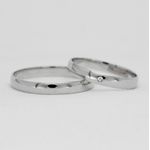 Aliança de Casamento em Ouro Aurora Sapphire - Par