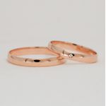 Aliança de Casamento em Ouro Aurora Sapphire - Par