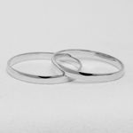 Aliança de Casamento e noivado em Ouro 18k Abaulada + Anel Solitario Balneário - Combo 