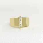 Anel de Formatura em Ouro 18k Personalizado Natasha - Peça Única 