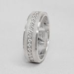 Aliança para Namoro com acabamento diamantado Celestial Ring - Peça Única