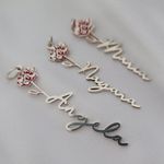 Pingente com Nome Personalizado Dia das Mães