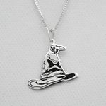 Pingente Em Prata 995 Chapéu Seletor Harry Potter