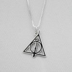 Pingente Em Prata 995 Relíquias da Morte Harry Potter