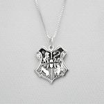 Pingente Em Prata 995 Casa Hogwarts Harry Potter