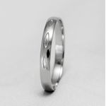 Aliança de Casamento em Ouro 18k com pedras diamonics Portugal - Par 