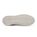 Tênis Casual Pipper Emold em Couro Napa Soft Off White