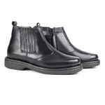 Bota Pipper Antitensor Handmade em Couro Mestiço Preto