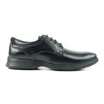 Sapato Social Pipper Emold em Couro Pelica Preto