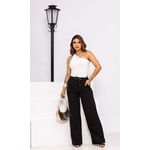 Blusa Nula Manga Branca