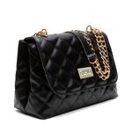Bolsa Transversal Matelassê Paty Preta