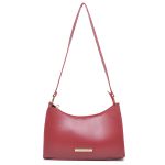 Bolsa Baguete Lisa Vinho