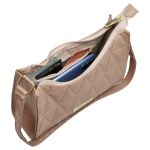 Bolsa Baguete Matelassê Amendoa