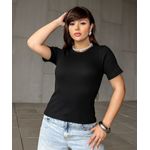 T-shirt Confort Lisa Preta