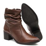 Bota Sanfonada Marrom