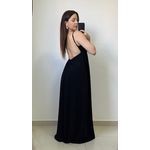 Vestido Dara Longo Preto