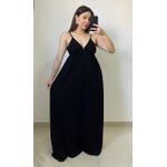 Vestido Dara Longo Preto