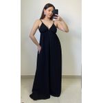 Vestido Dara Longo Preto