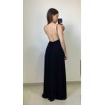 Vestido Dara Longo Preto