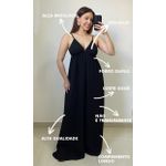 Vestido Dara Longo Preto