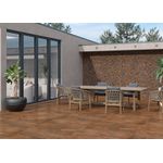 Porcelanato Corten Rústico 62x121 Retificado Damme