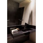 Porcelanato Técnico Puro 15 Preto Polido 80x160 Decortiles