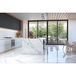 Porcelanato Marmo Branco Polido Retificado 80x160 Eliane