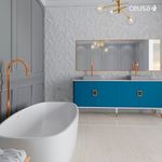 Porcelanato Lótus White Matte 58x58 Ceusa