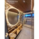 Pedra Moledo Natural Gold