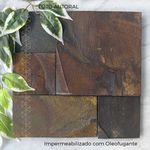Pedra Ferro 10x10 10x20 20x20 Mosaico Telado 30x30 