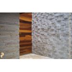 Mosaico São Tomé Branca Telado 30x30 cm