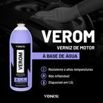 VEROM - VERNIZ DE MOTOR A BASE DE ÁGUA 1,5L VONIXX