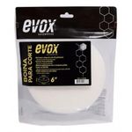 BOINA DE ESPUMA BRANCA DE CORTE 6 POLEGADAS EVOX