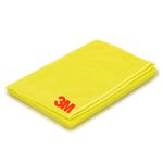 PANO MICROFIBRA AMARELO 40X40CM 3M