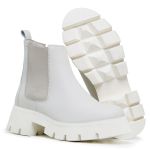 COTURNO BOTINA FEMININA OFF WHITE VEGA