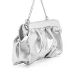 Bolsa Chloe Metal Prata