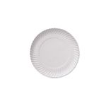Prato de Papelão Rio verde Branco nro 04 20cm c/100 und