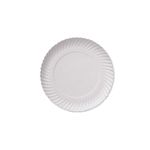 Prato de Papelão Rio Verde Branco nro 05 23cm c/100 und